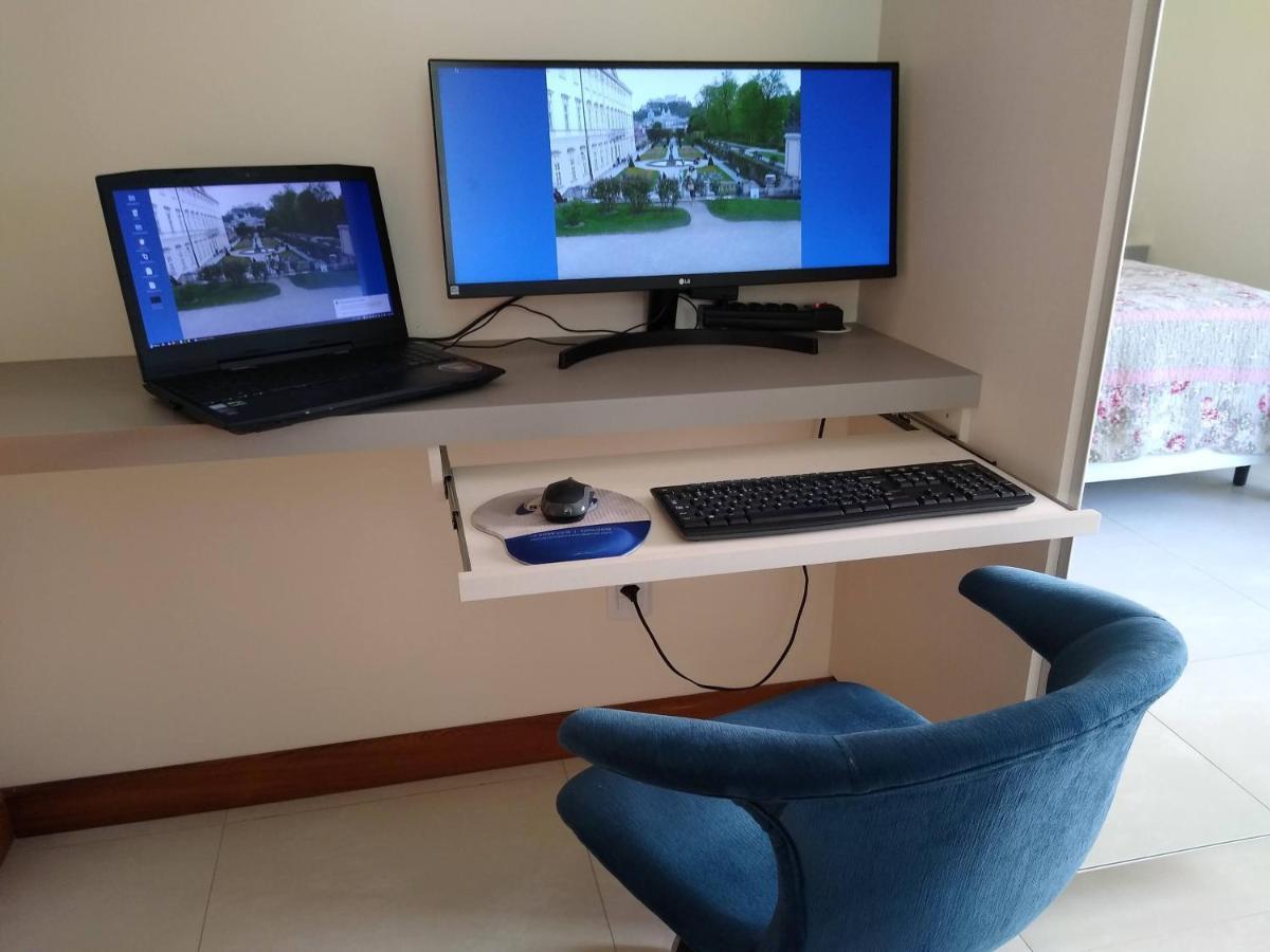 Apartamento A Beira Mar Completo Com Churrasqueira Florianópolis Extérieur photo